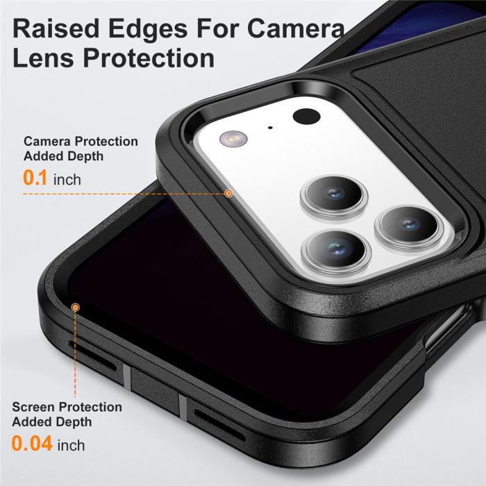 Bild 4, iPhone 17 Pro Skal Extreme Shockproof Hybrid Svart