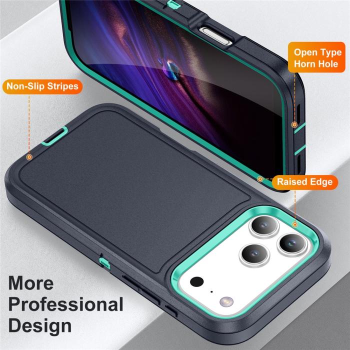 Bild 3, iPhone 17 Pro Skal Extreme Shockproof Hybrid Mörk Blå