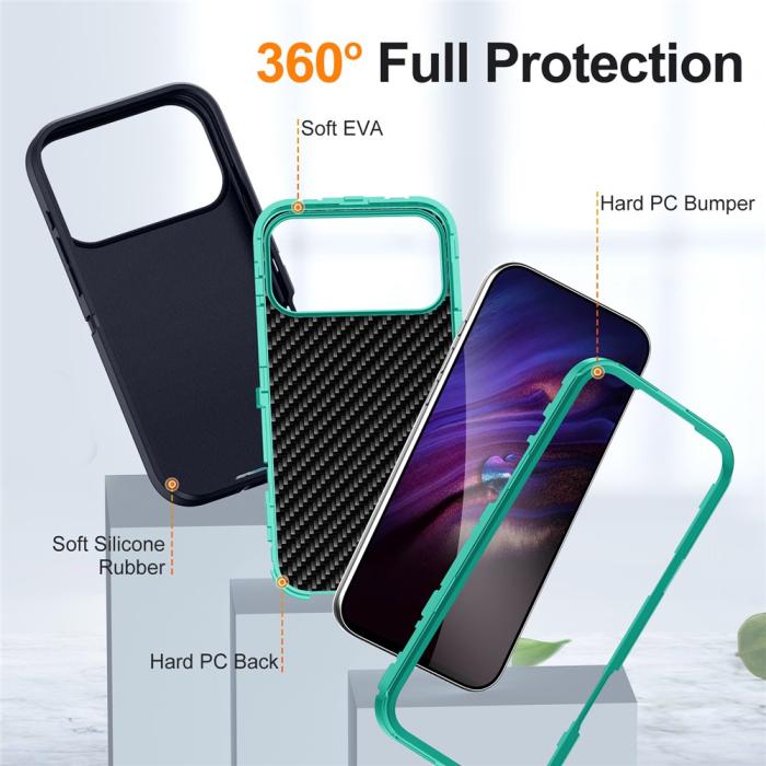 Bild 6, iPhone 17 Pro Skal Extreme Shockproof Hybrid Mörk Blå