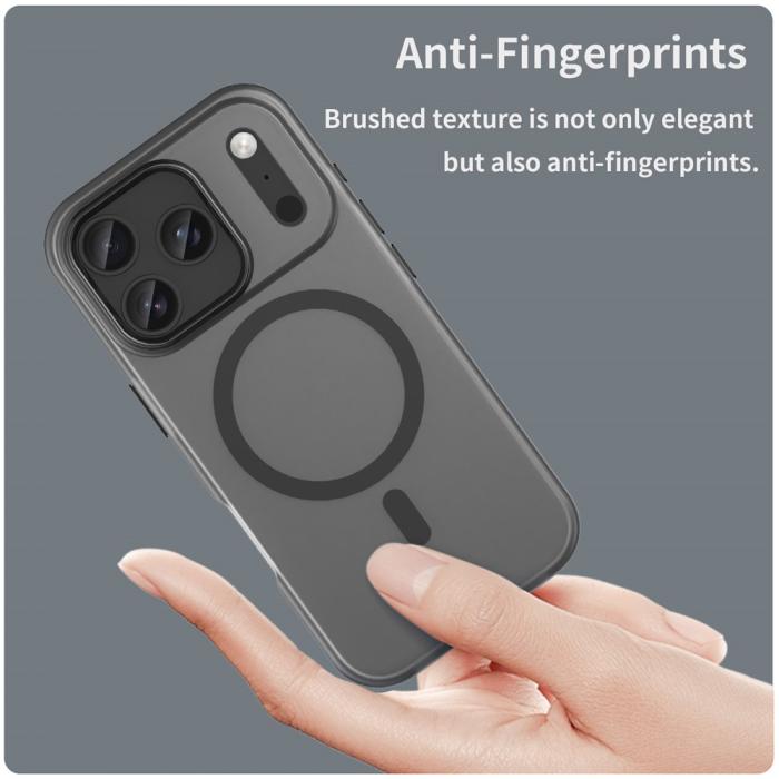 Bild 5, iPhone 17 Pro Skal MagSafe Hybrid Matt Svart