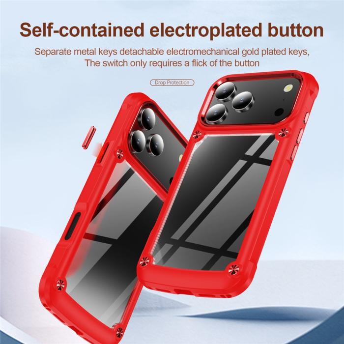 Bild 6, iPhone 17 Pro Max Skal Xtreme Shockproof Hybrid Röd