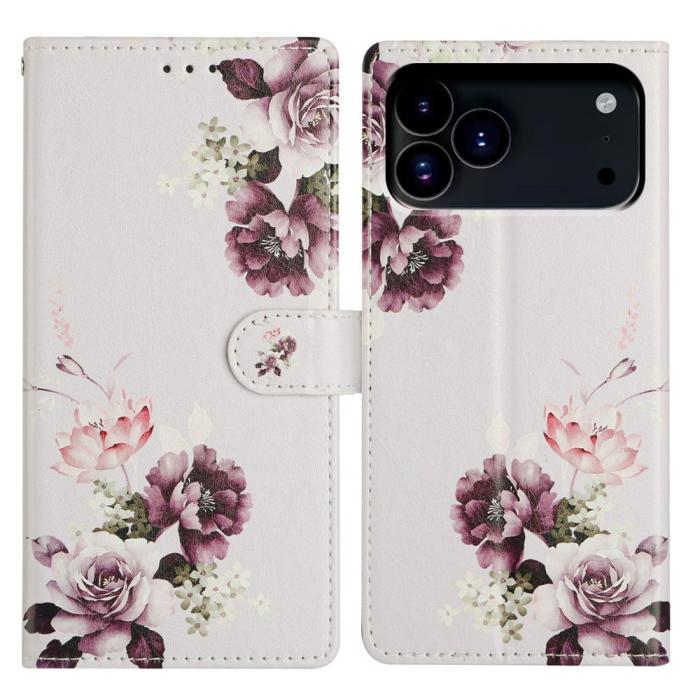 Bild 1, iPhone 17 Pro Max Fodral Med Tryck Rosor