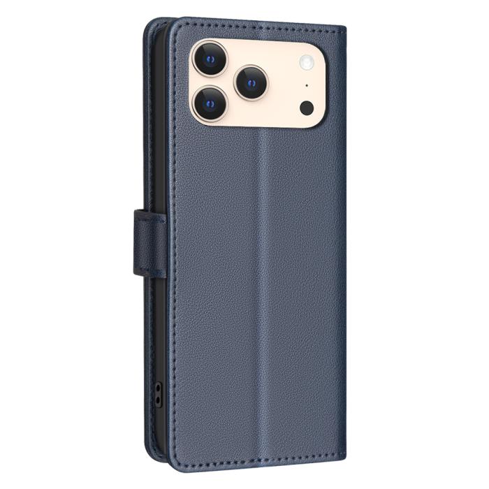 Bild 3, BINFEN iPhone 17 Pro Max Fodral RFID Läder Blå