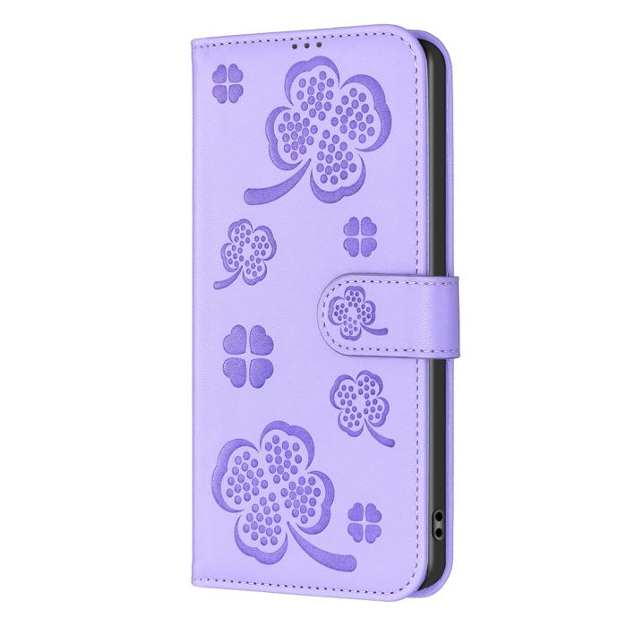 Bild 2, iPhone 17 Pro Max Fodral Med Blommigt Tryck Lila