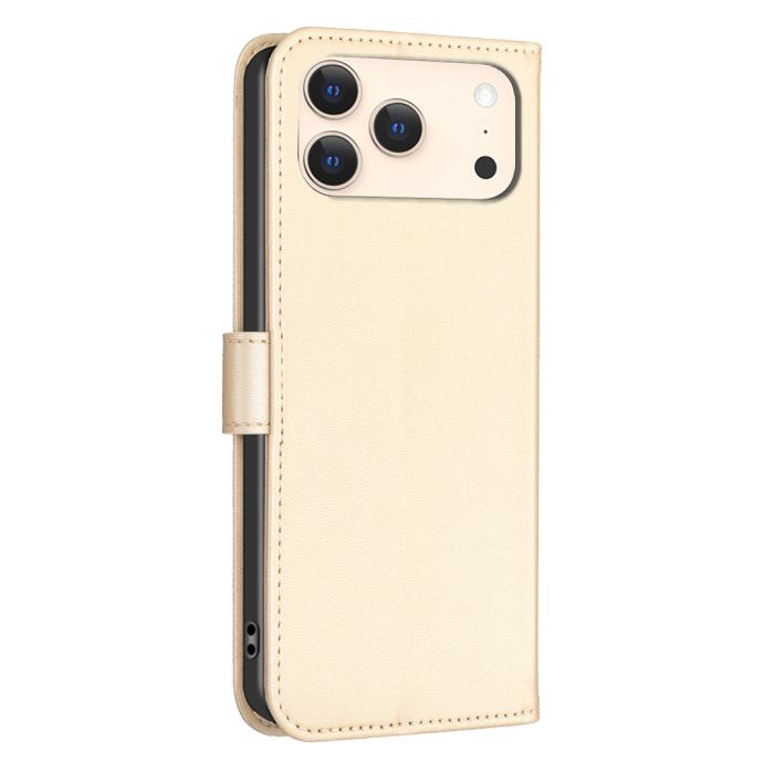Bild 3, iPhone 17 Pro Max Fodral Med Blommigt Tryck Guld