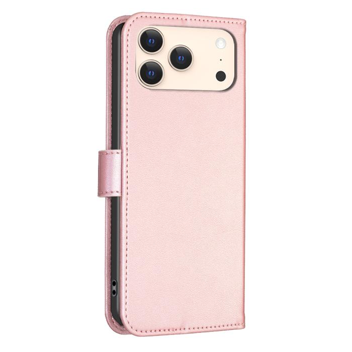 Bild 3, iPhone 17 Pro Max Fodral Med Blommigt Tryck Roséguld