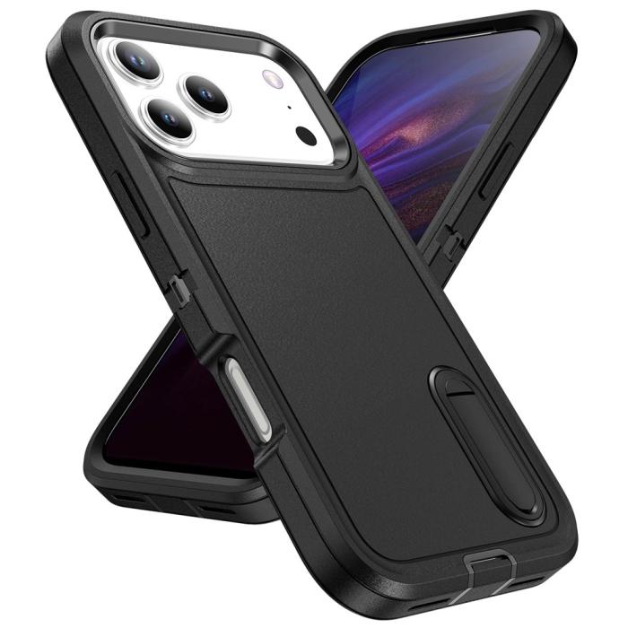 Bild 2, iPhone 17 Pro Max Skal Extreme Shockproof Hybrid Svart
