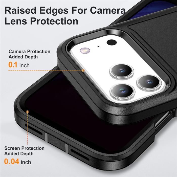 Bild 5, iPhone 17 Pro Max Skal Extreme Shockproof Hybrid Svart