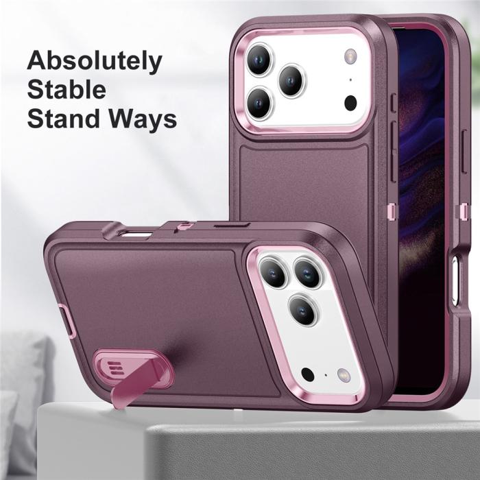 Bild 3, iPhone 17 Pro Max Skal Extreme Shockproof Hybrid Lila
