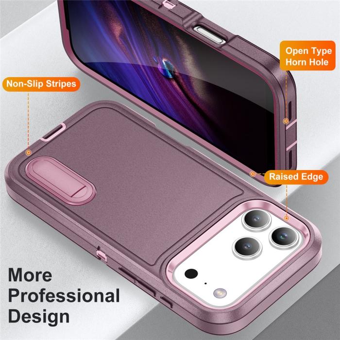 Bild 4, iPhone 17 Pro Max Skal Extreme Shockproof Hybrid Lila