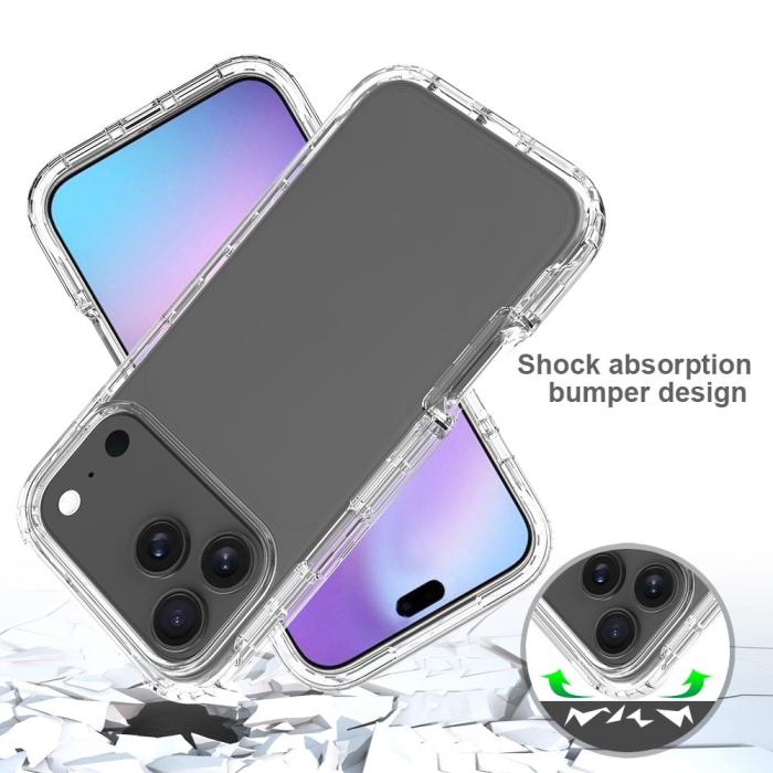 Bild 3, iPhone 17 Pro Max Skal Shockproof Hybrid Transparent