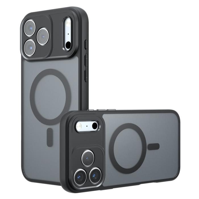 Bild 2, iPhone 17 Pro Max Skal MagSafe Hybrid Svart