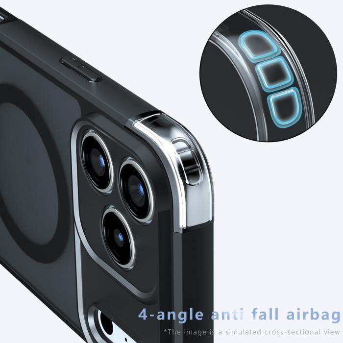 Bild 6, iPhone 17 Pro Max Skal MagSafe Hybrid Svart