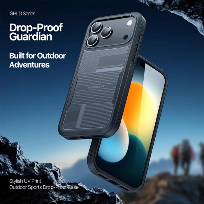 Bild 4, DUX DUCIS iPhone 17 Pro Max Skal SHLD Series Umbra Svart