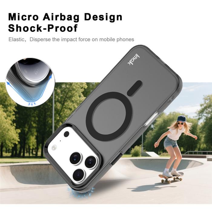 Bild 3, IMAK iPhone 17 Pro Max Skal MagSafe Anti Drop Svart