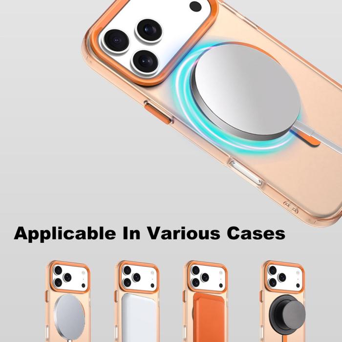 Bild 5, IMAK iPhone 17 Pro Max Skal MagSafe Anti Drop Orange