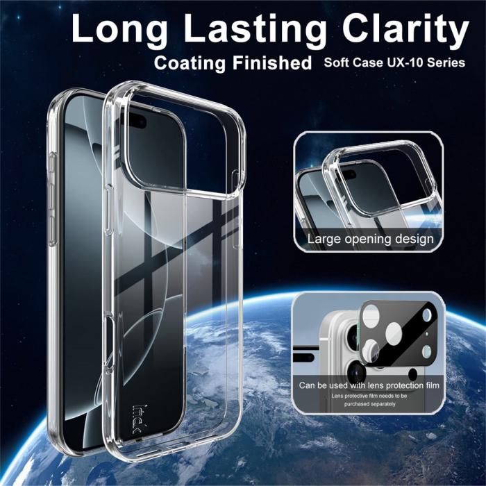 Bild 3, IMAK iPhone 17 Pro Max Skal Soft TPU Transparent