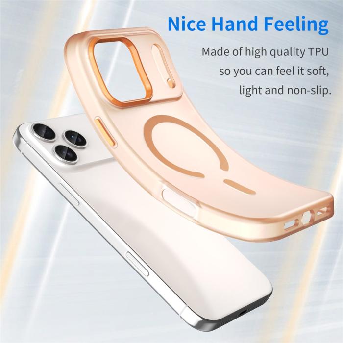 Bild 4, iPhone 17 Pro Max Skal MagSafe Hybrid Orange