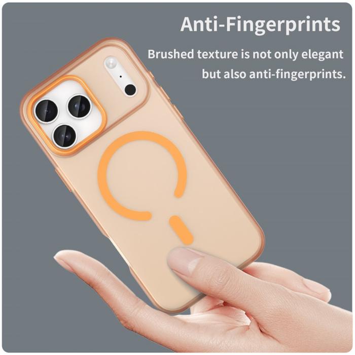 Bild 5, iPhone 17 Pro Max Skal MagSafe Hybrid Orange