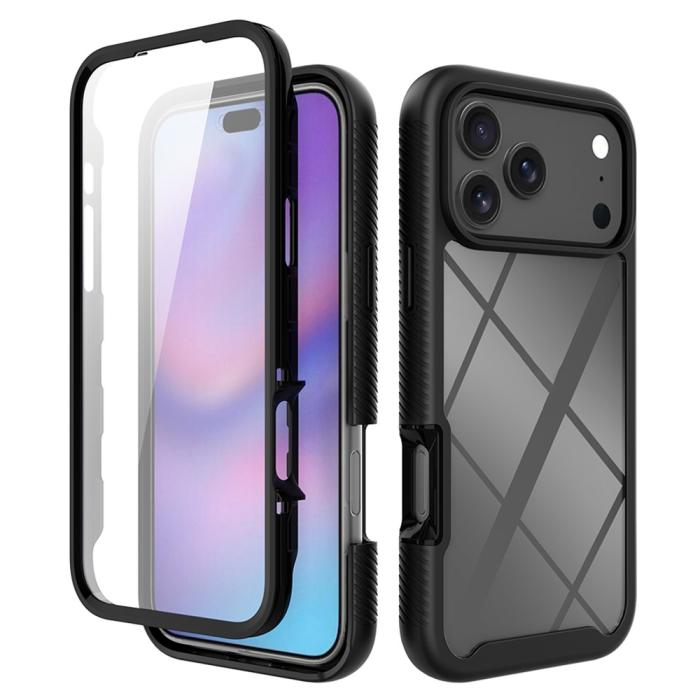 Bild 2, iPhone 17 Pro Max Skal 360 Hybrid Defense Svart