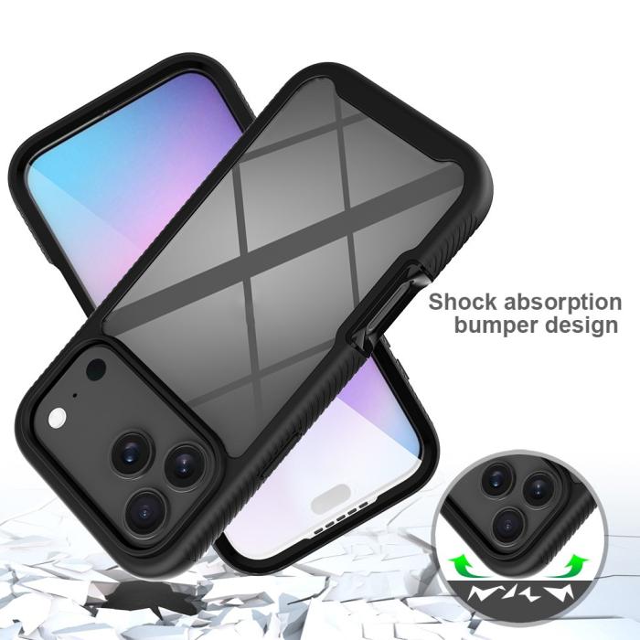 Bild 6, iPhone 17 Pro Max Skal 360 Hybrid Defense Svart