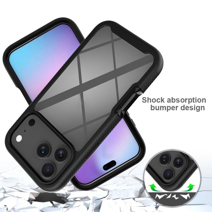 Bild 2, iPhone 17 Pro Max Skal Hybrid Shockproof Svart