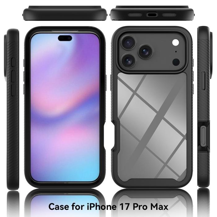 Bild 6, iPhone 17 Pro Max Skal Hybrid Shockproof Svart