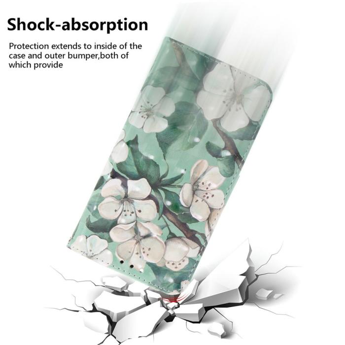 Bild 5, iPhone Air Fodral Med Tryck Vita Blommor