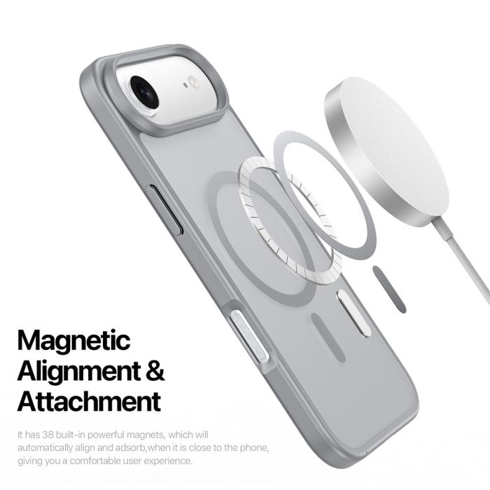 Bild 6, DUX DUCIS iPhone Air Skal MagSafe Yind Series Grå