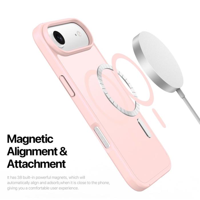 Bild 6, DUX DUCIS iPhone Air Skal MagSafe Yind Series Rosa