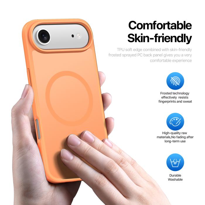 Bild 5, DUX DUCIS iPhone Air Skal MagSafe Yind Series Orange