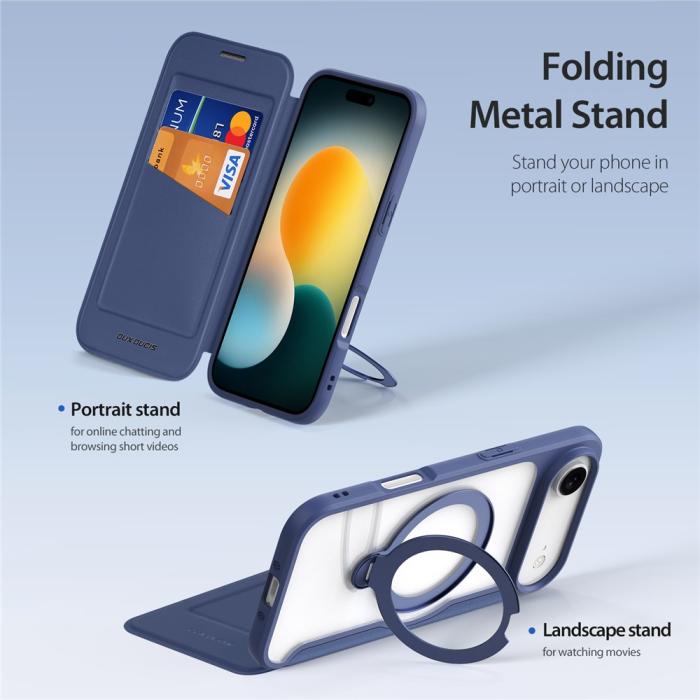 Bild 4, DUX DUCIS iPhone Air Fodral MagSafe Kickstand Skin X Pro