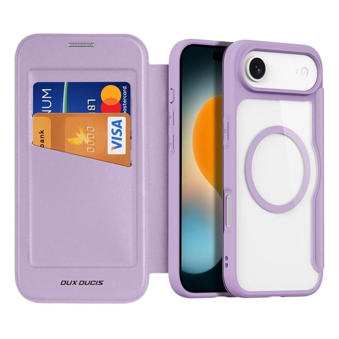 Bild 2, DUX DUCIS iPhone Air Fodral MagSafe Skin X Pro Lila / Rosa