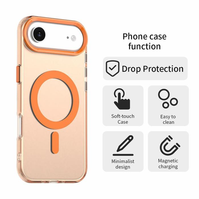 Bild 2, iPhone Air Skal Magsafe Hybrid Orange