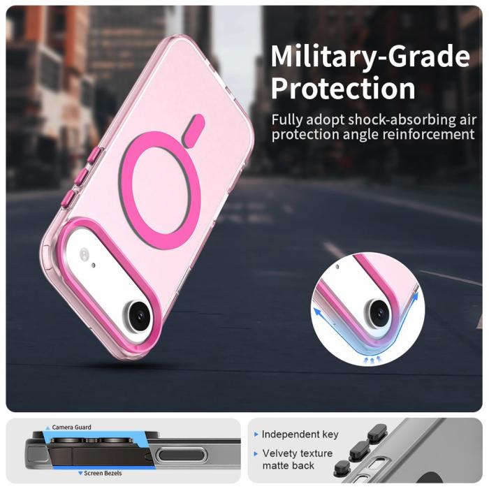 Bild 4, iPhone Air Skal Magsafe Hybrid Rosa