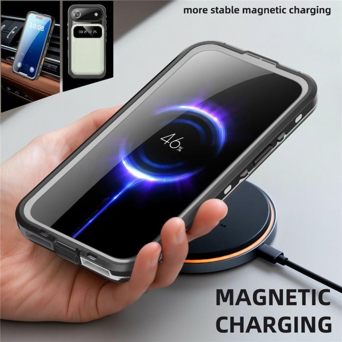 Bild 4, ShellBox iPhone 17 Air MagSafe IP68 Vattentät Skal Svart