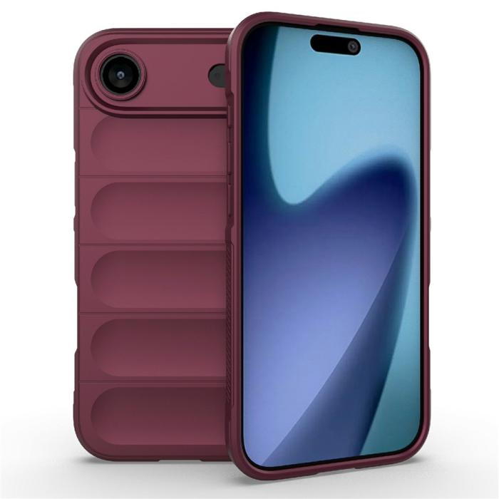 Bild 1, iPhone Air Skal Magic Shield Vinröd