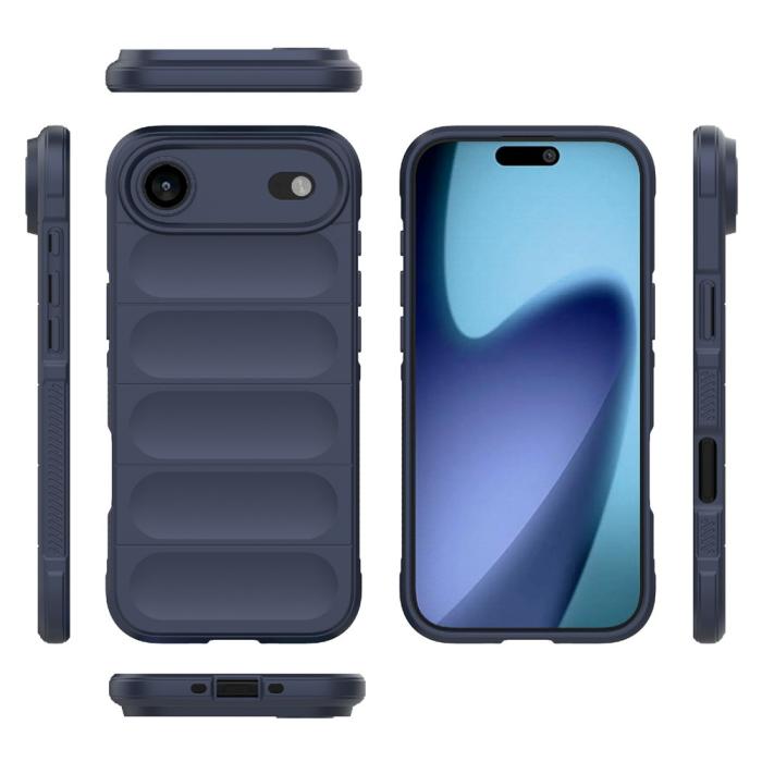 Bild 3, iPhone Air Skal Magic Shield Blå