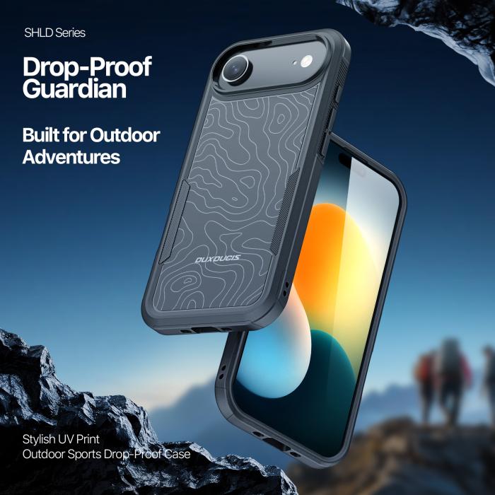 Bild 3, DUX DUCIS iPhone Air Skal SHLD Series Contour Svart