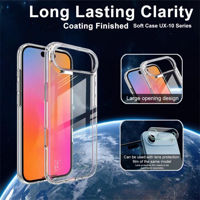 Bild 3, IMAK iPhone 17 Air Skal TPU Transparent