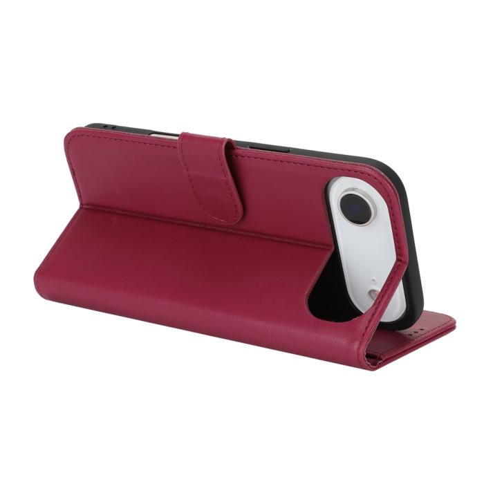 Bild 3, iPhone Air Fodral Läder Röd