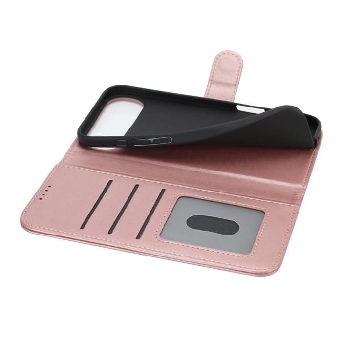 Bild 5, iPhone Air Fodral Läder Roséguld