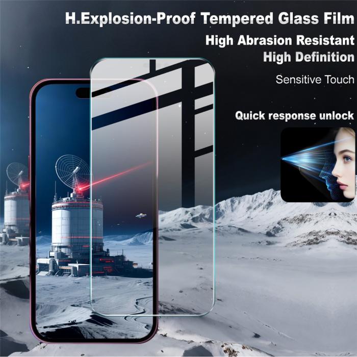 Bild 3, IMAK iPhone 17 Air Skärmskydd Härdat Glas