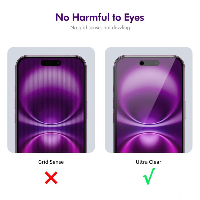 Bild 5, ENKAY iPhone Air Skärmskydd Härdat Glas Privacy