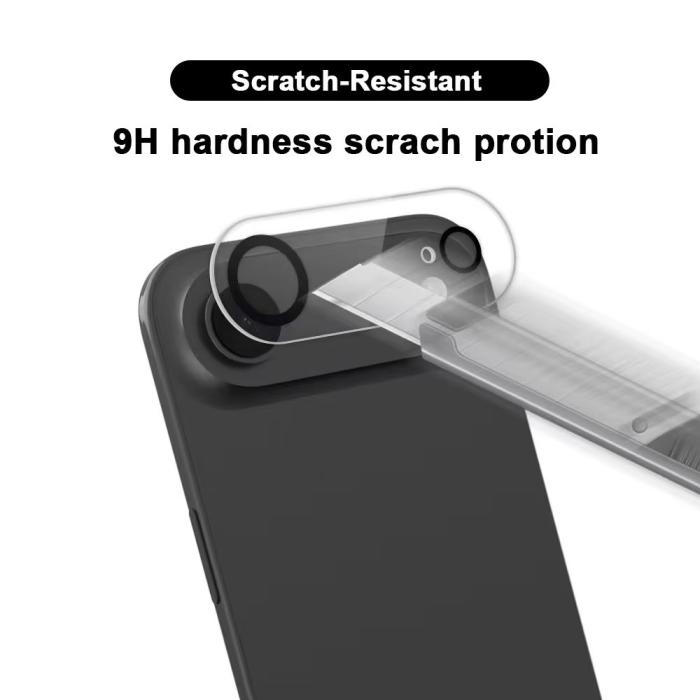 Bild 3, WANLONFENG iPhone Air Linsskydd Härdat Glas Transparent
