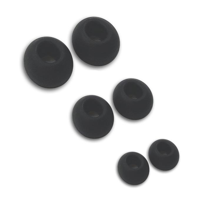 Bild 1, AirPods Pro 2 / AirPods Pro Öronpluggar 3-PACK Silikon Svart