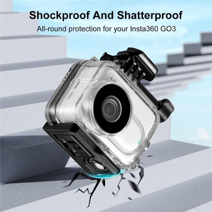 Bild 6, PULUZ Vattentät Fodral För Insta360 GO 3 / 3S