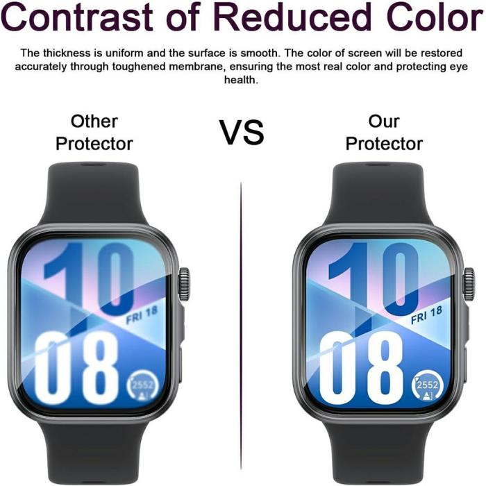 Bild 2, Huawei Watch Fit 4 Skärmskydd 2-PACK