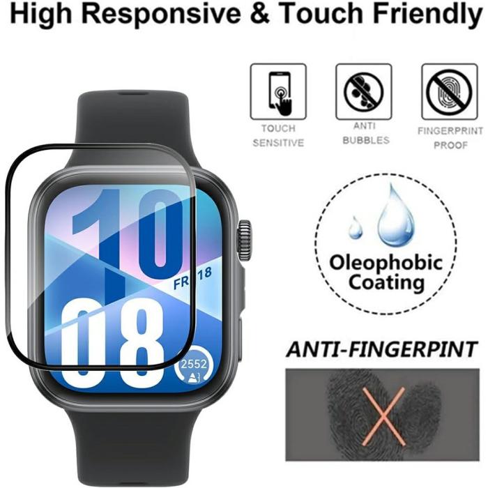 Bild 5, Huawei Watch Fit 4 Skärmskydd 2-PACK