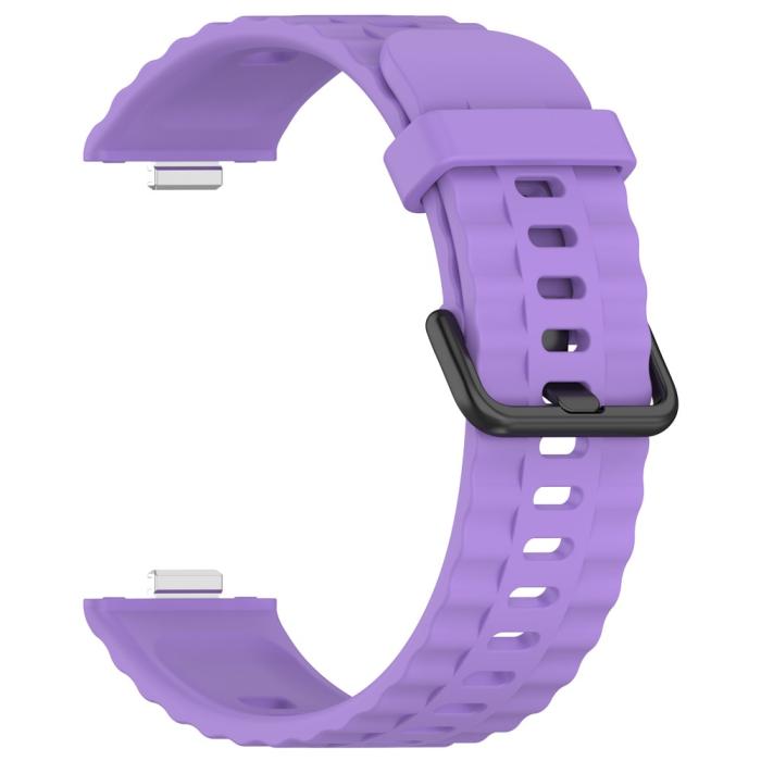 Bild 2, Huawei Watch Fit 4 Pro / 4 / 3 Armband Silikon Lila